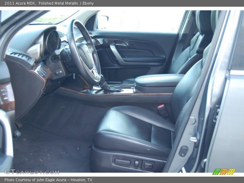 Polished Metal Metallic / Ebony 2011 Acura MDX