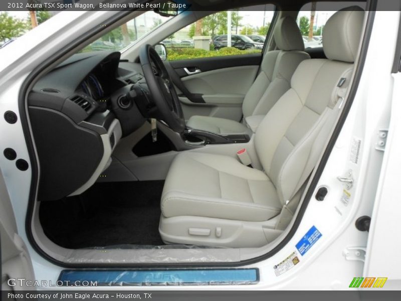  2012 TSX Sport Wagon Taupe Interior