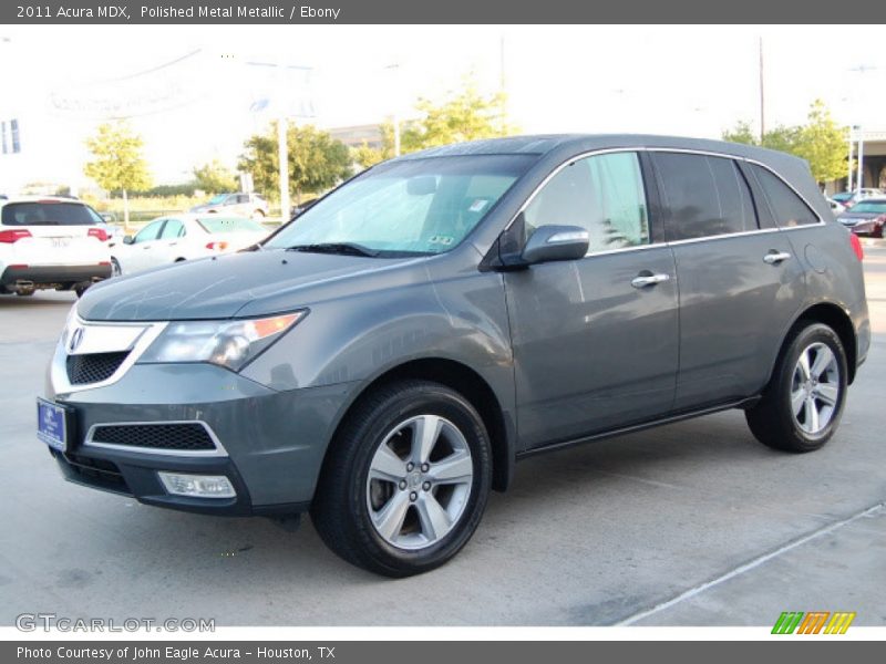 Polished Metal Metallic / Ebony 2011 Acura MDX