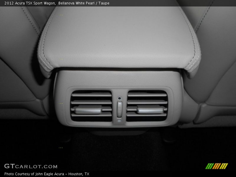 Bellanova White Pearl / Taupe 2012 Acura TSX Sport Wagon