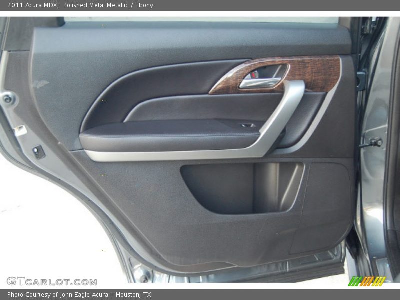 Polished Metal Metallic / Ebony 2011 Acura MDX