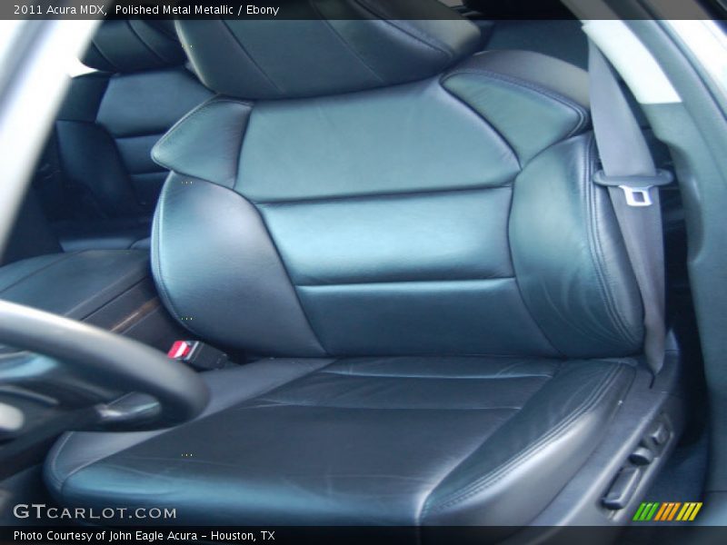 Polished Metal Metallic / Ebony 2011 Acura MDX