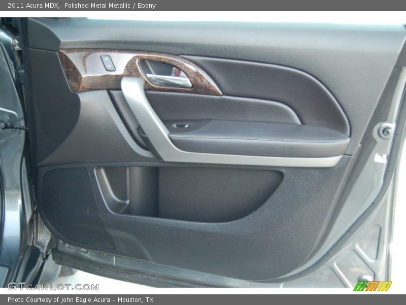 Polished Metal Metallic / Ebony 2011 Acura MDX