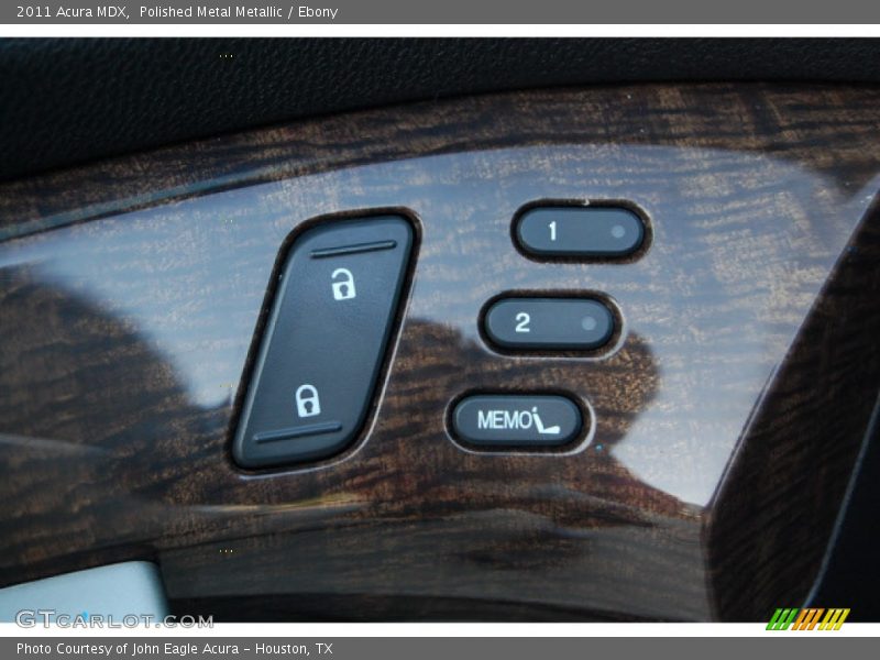Polished Metal Metallic / Ebony 2011 Acura MDX