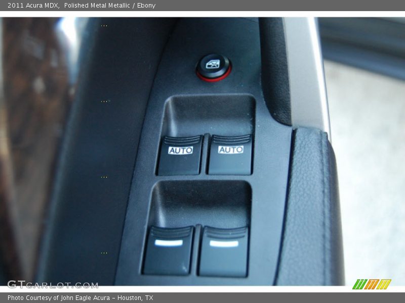 Polished Metal Metallic / Ebony 2011 Acura MDX