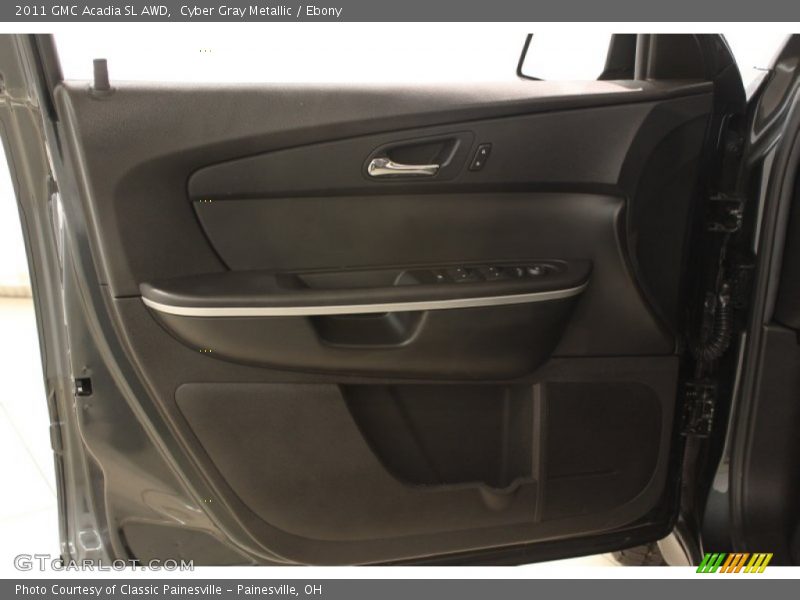 Cyber Gray Metallic / Ebony 2011 GMC Acadia SL AWD