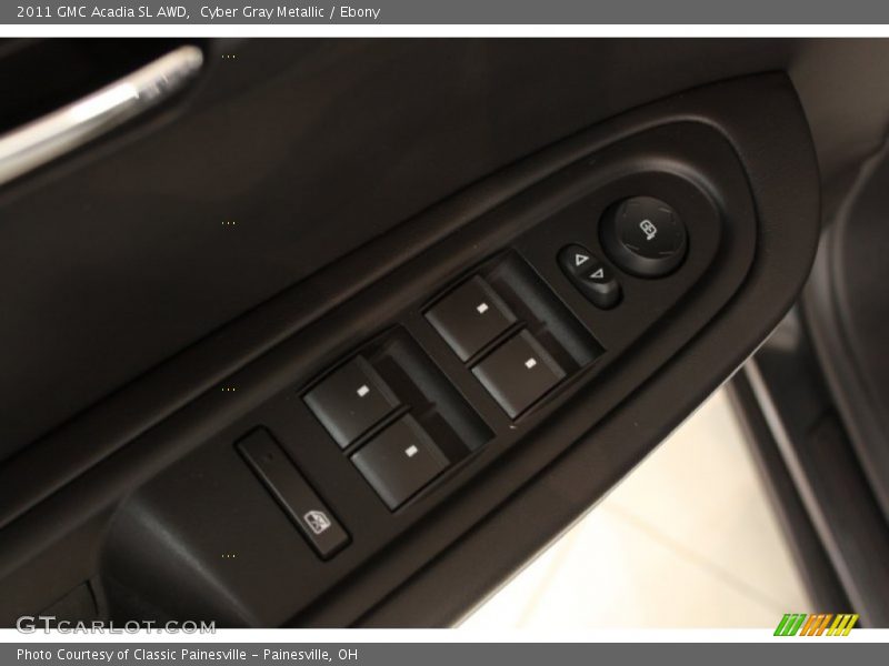 Cyber Gray Metallic / Ebony 2011 GMC Acadia SL AWD
