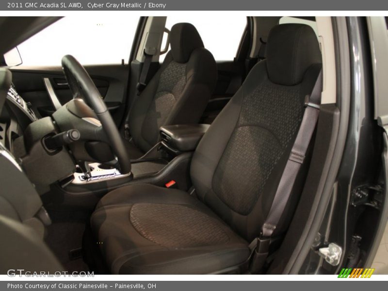 Cyber Gray Metallic / Ebony 2011 GMC Acadia SL AWD
