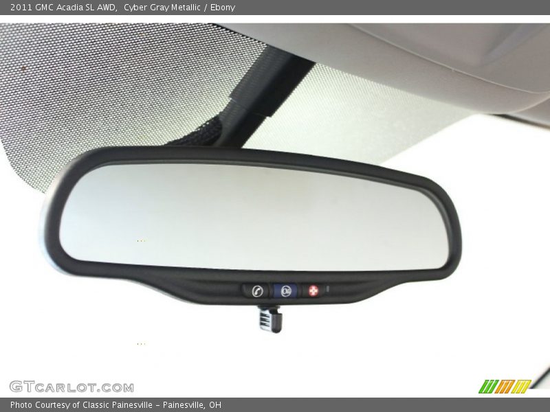 Cyber Gray Metallic / Ebony 2011 GMC Acadia SL AWD