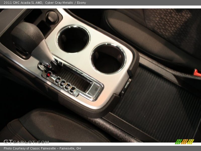 Cyber Gray Metallic / Ebony 2011 GMC Acadia SL AWD