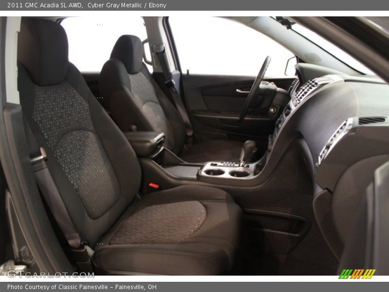 Cyber Gray Metallic / Ebony 2011 GMC Acadia SL AWD