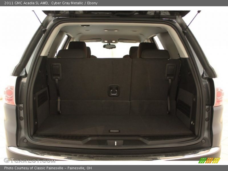 Cyber Gray Metallic / Ebony 2011 GMC Acadia SL AWD