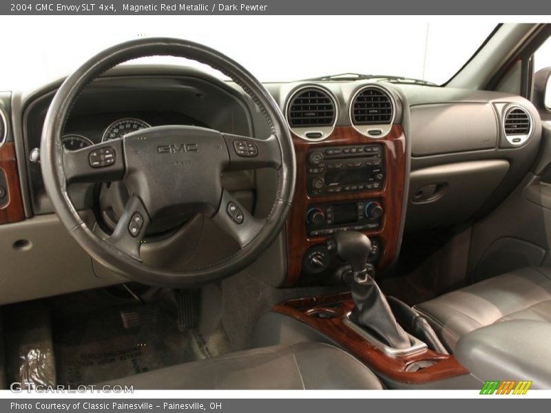 Magnetic Red Metallic / Dark Pewter 2004 GMC Envoy SLT 4x4