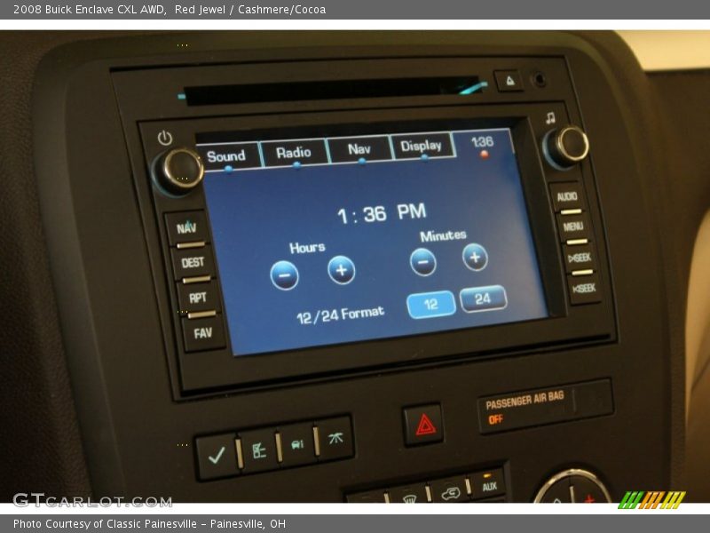 Red Jewel / Cashmere/Cocoa 2008 Buick Enclave CXL AWD