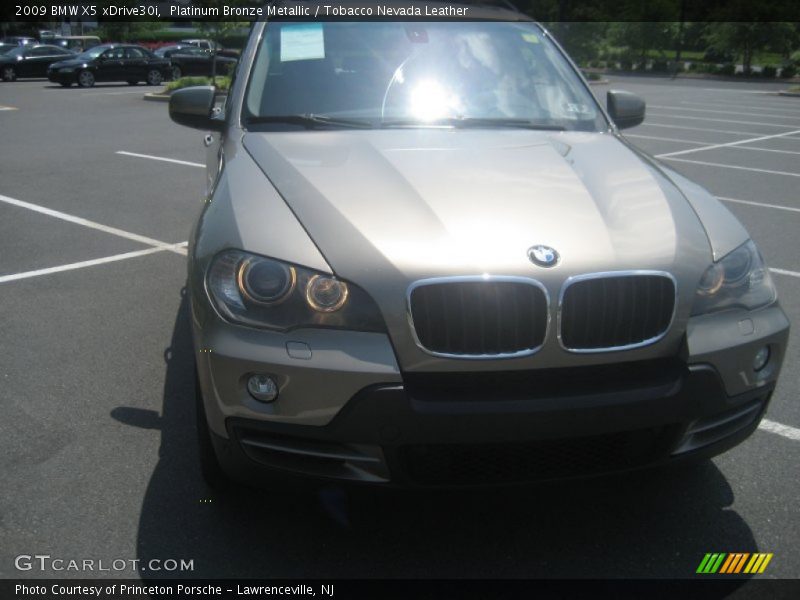 Platinum Bronze Metallic / Tobacco Nevada Leather 2009 BMW X5 xDrive30i
