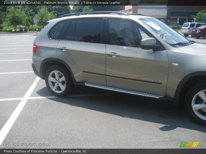 Platinum Bronze Metallic / Tobacco Nevada Leather 2009 BMW X5 xDrive30i