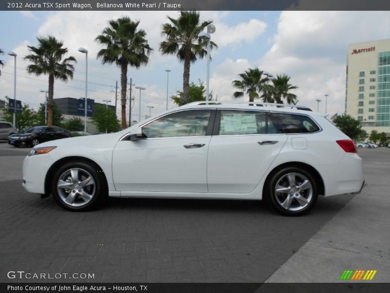  2012 TSX Sport Wagon Bellanova White Pearl