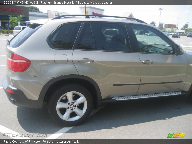 Platinum Bronze Metallic / Tobacco Nevada Leather 2009 BMW X5 xDrive30i