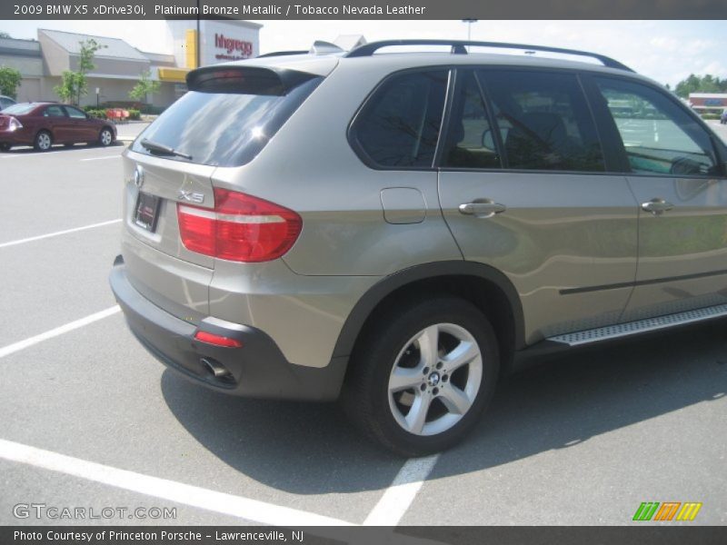 Platinum Bronze Metallic / Tobacco Nevada Leather 2009 BMW X5 xDrive30i