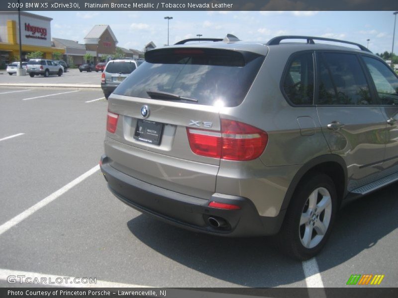 Platinum Bronze Metallic / Tobacco Nevada Leather 2009 BMW X5 xDrive30i