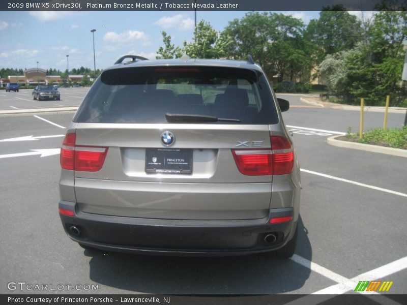 Platinum Bronze Metallic / Tobacco Nevada Leather 2009 BMW X5 xDrive30i