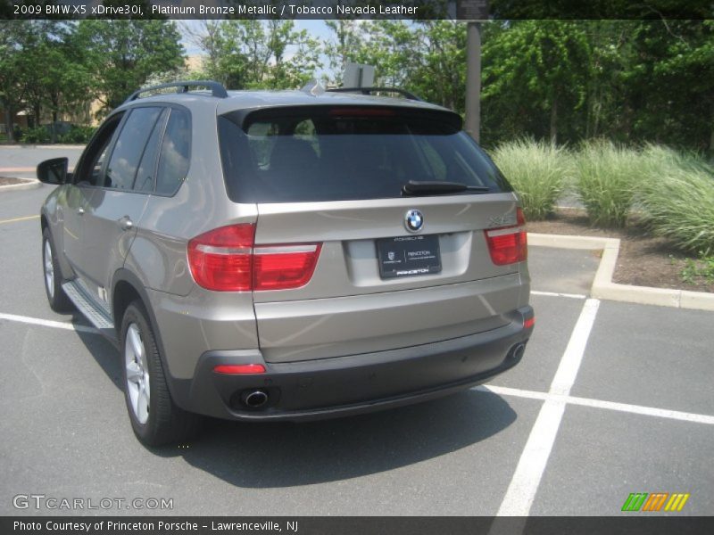 Platinum Bronze Metallic / Tobacco Nevada Leather 2009 BMW X5 xDrive30i