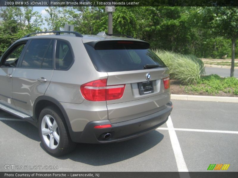 Platinum Bronze Metallic / Tobacco Nevada Leather 2009 BMW X5 xDrive30i