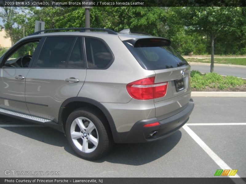 Platinum Bronze Metallic / Tobacco Nevada Leather 2009 BMW X5 xDrive30i