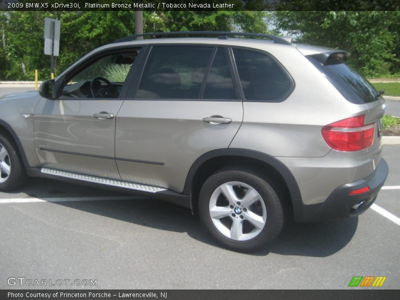 Platinum Bronze Metallic / Tobacco Nevada Leather 2009 BMW X5 xDrive30i