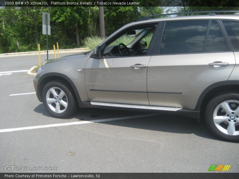 Platinum Bronze Metallic / Tobacco Nevada Leather 2009 BMW X5 xDrive30i