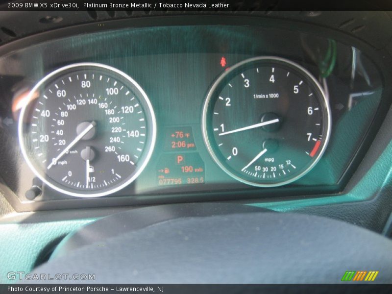Platinum Bronze Metallic / Tobacco Nevada Leather 2009 BMW X5 xDrive30i