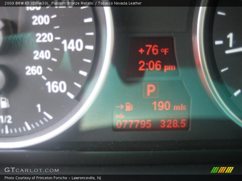 Platinum Bronze Metallic / Tobacco Nevada Leather 2009 BMW X5 xDrive30i