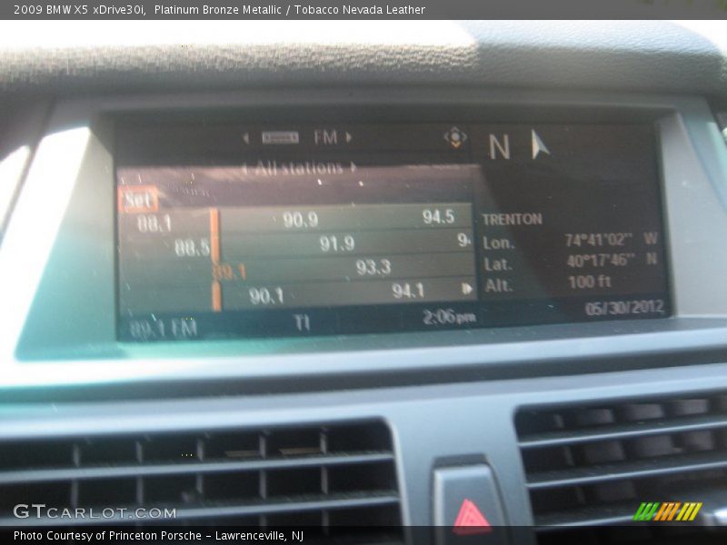 Platinum Bronze Metallic / Tobacco Nevada Leather 2009 BMW X5 xDrive30i