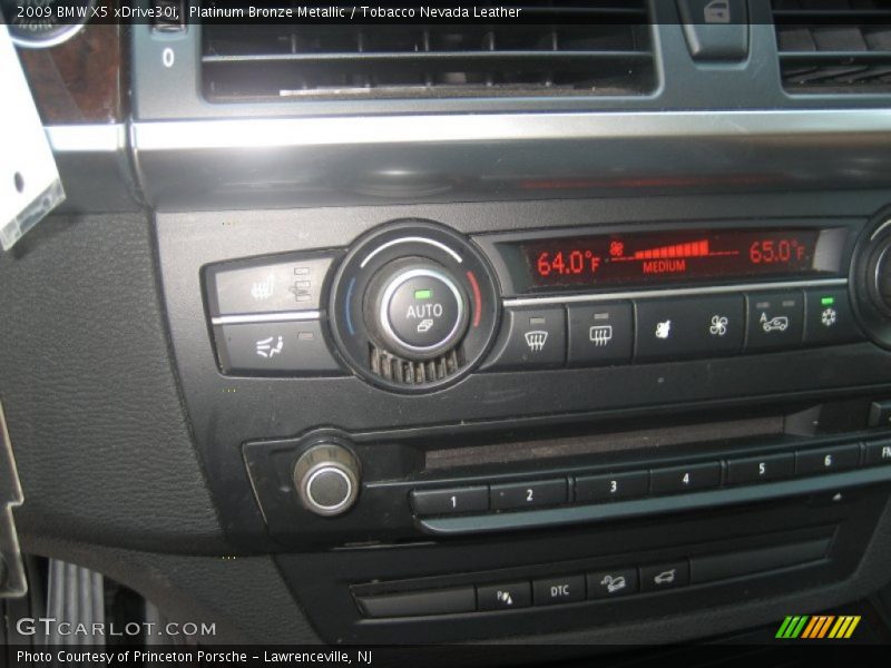 Platinum Bronze Metallic / Tobacco Nevada Leather 2009 BMW X5 xDrive30i