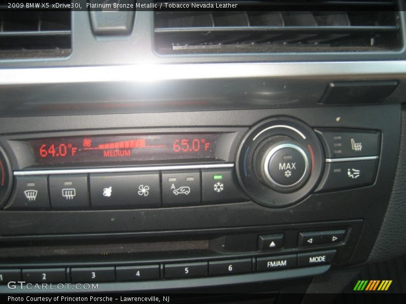 Platinum Bronze Metallic / Tobacco Nevada Leather 2009 BMW X5 xDrive30i