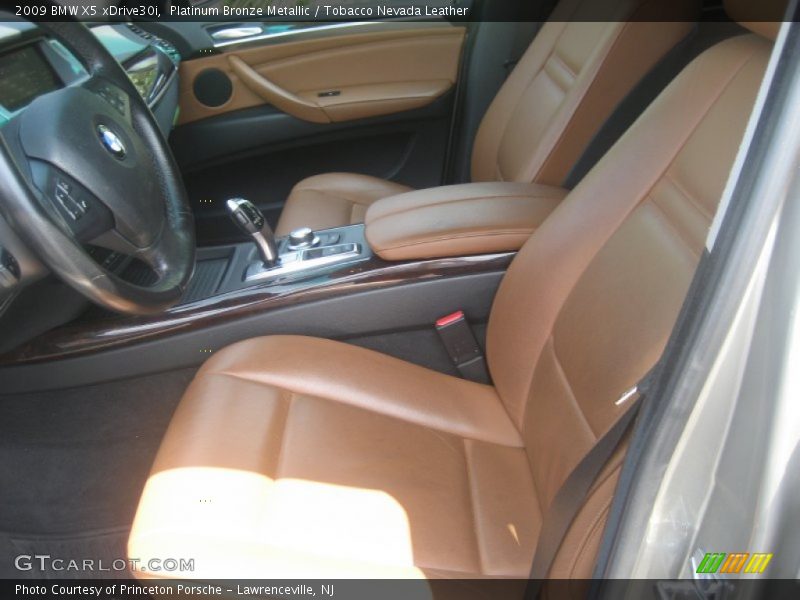 Platinum Bronze Metallic / Tobacco Nevada Leather 2009 BMW X5 xDrive30i