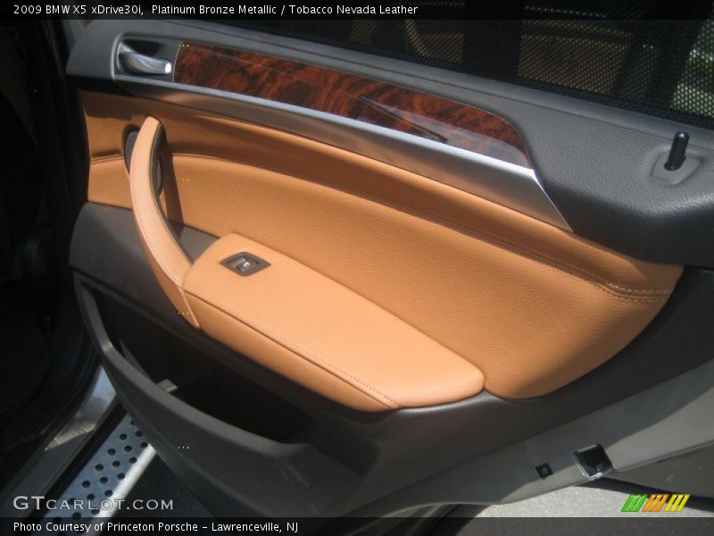 Platinum Bronze Metallic / Tobacco Nevada Leather 2009 BMW X5 xDrive30i