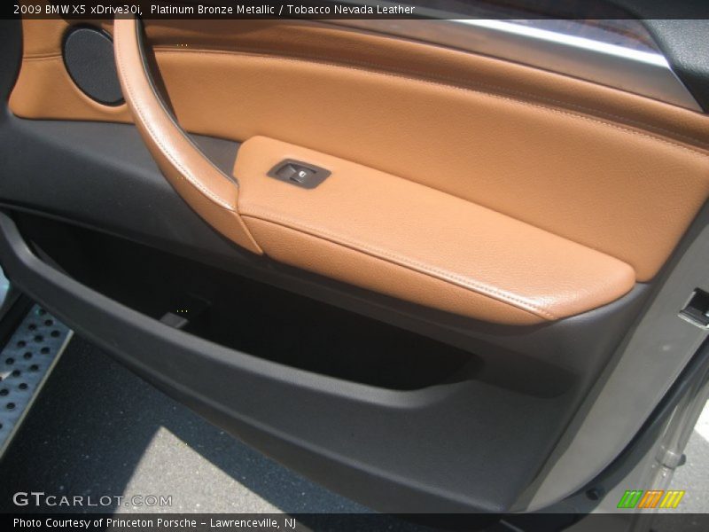 Platinum Bronze Metallic / Tobacco Nevada Leather 2009 BMW X5 xDrive30i
