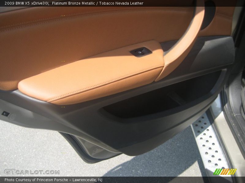 Platinum Bronze Metallic / Tobacco Nevada Leather 2009 BMW X5 xDrive30i