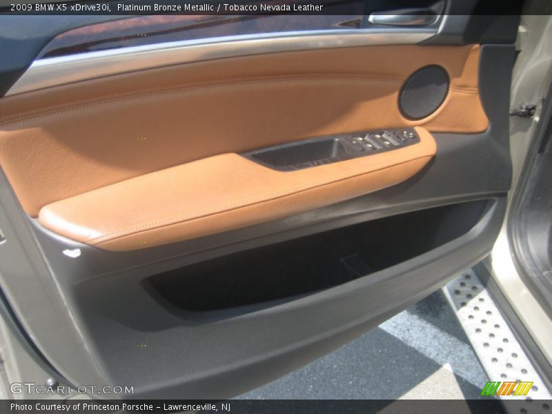 Platinum Bronze Metallic / Tobacco Nevada Leather 2009 BMW X5 xDrive30i