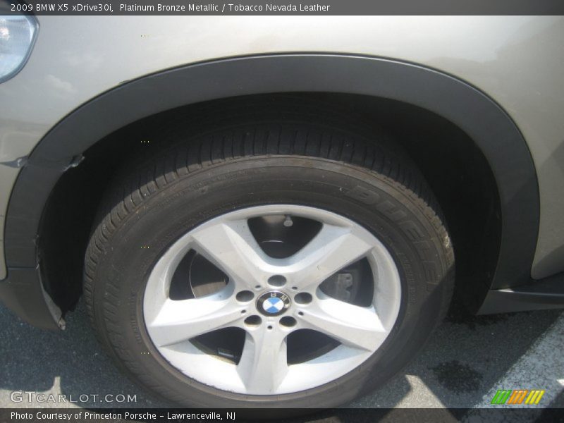 Platinum Bronze Metallic / Tobacco Nevada Leather 2009 BMW X5 xDrive30i