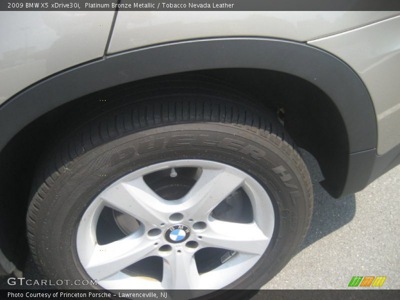 Platinum Bronze Metallic / Tobacco Nevada Leather 2009 BMW X5 xDrive30i