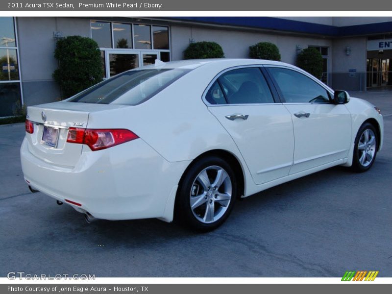 Premium White Pearl / Ebony 2011 Acura TSX Sedan