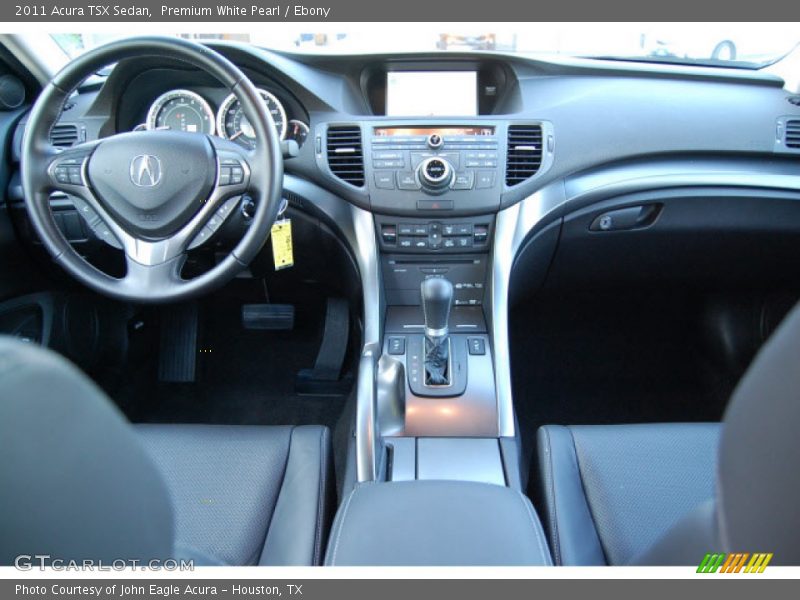 Premium White Pearl / Ebony 2011 Acura TSX Sedan