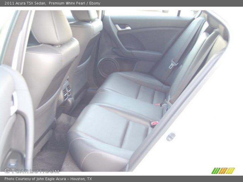 Premium White Pearl / Ebony 2011 Acura TSX Sedan