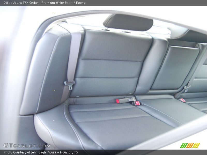Premium White Pearl / Ebony 2011 Acura TSX Sedan