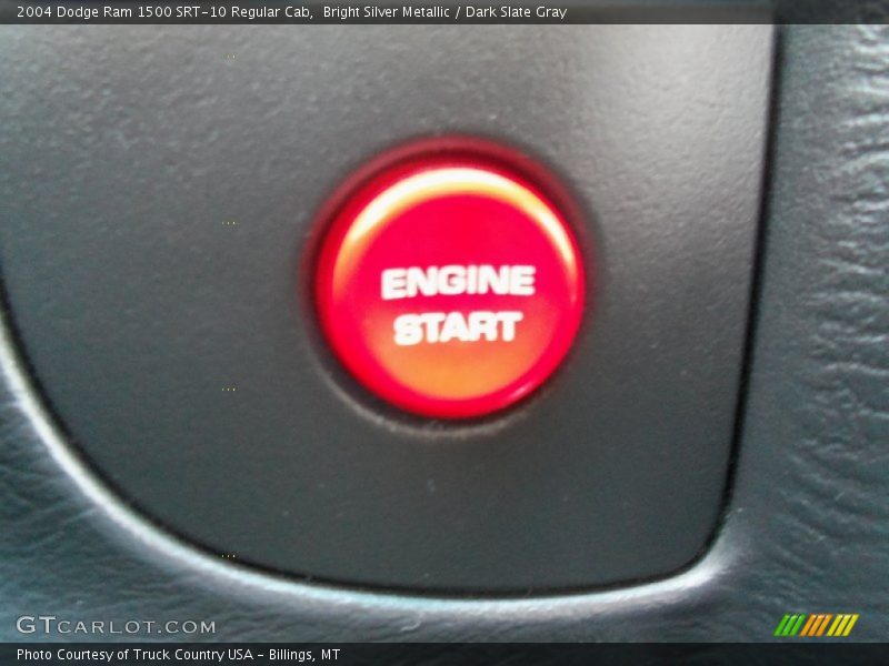 Bright Silver Metallic / Dark Slate Gray 2004 Dodge Ram 1500 SRT-10 Regular Cab