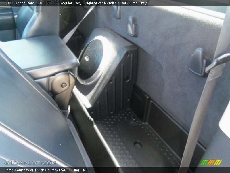 Bright Silver Metallic / Dark Slate Gray 2004 Dodge Ram 1500 SRT-10 Regular Cab