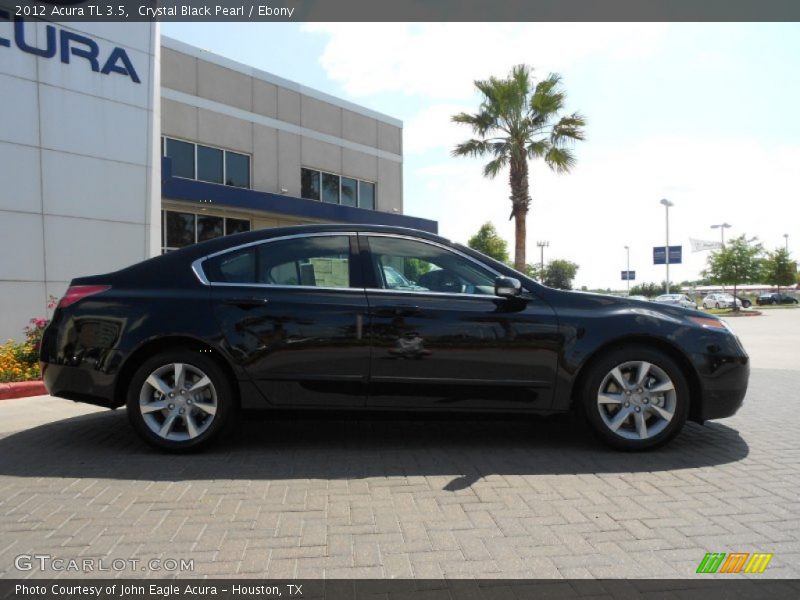 Crystal Black Pearl / Ebony 2012 Acura TL 3.5