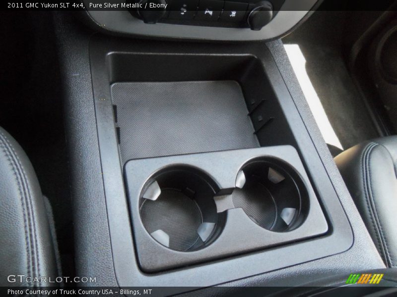 Pure Silver Metallic / Ebony 2011 GMC Yukon SLT 4x4